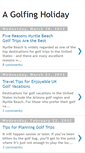 Mobile Screenshot of golf-travel-vacation.blogspot.com