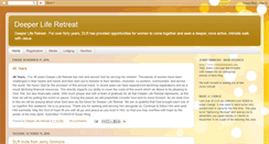 Desktop Screenshot of deeperliferetreat.blogspot.com