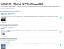 Tablet Screenshot of noviolenciab72.blogspot.com