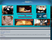 Tablet Screenshot of literaturalambayecana-rogelio.blogspot.com