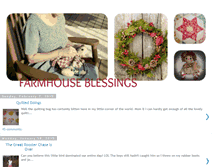 Tablet Screenshot of farmhouseblessings.blogspot.com