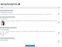 Tablet Screenshot of daintyfloralprints.blogspot.com