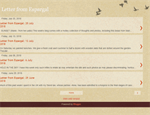 Tablet Screenshot of letterfromespargal.blogspot.com