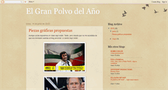 Desktop Screenshot of elgranpolvodelanyo.blogspot.com