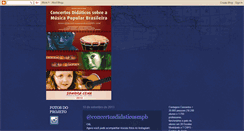 Desktop Screenshot of concertosmpb.blogspot.com