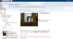 Desktop Screenshot of leftinidaho.blogspot.com