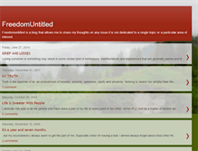 Tablet Screenshot of freedom-untitled.blogspot.com