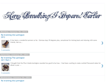 Tablet Screenshot of heressomethingipreparedearlier.blogspot.com