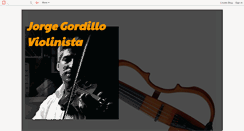 Desktop Screenshot of jorgegordilloviolinista.blogspot.com