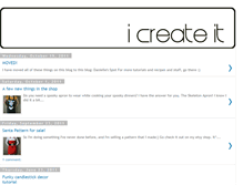 Tablet Screenshot of i-create-it.blogspot.com