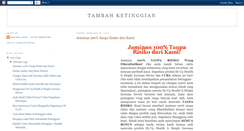 Desktop Screenshot of mytambahketinggian.blogspot.com