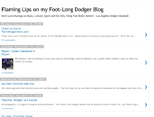 Tablet Screenshot of footlongdodgerblog.blogspot.com