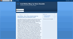 Desktop Screenshot of acidrefluxstory.blogspot.com