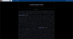 Desktop Screenshot of cabezamotora.blogspot.com