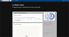 Desktop Screenshot of belleverte-planetalibre.blogspot.com