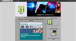 Desktop Screenshot of corrientesinteractivo.blogspot.com