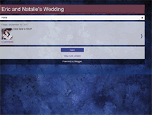 Tablet Screenshot of eric-and-natalie.blogspot.com