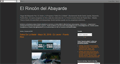 Desktop Screenshot of elrincondelabayarde.blogspot.com