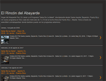 Tablet Screenshot of elrincondelabayarde.blogspot.com