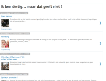 Tablet Screenshot of ikbendertigmaardatgeeftniet.blogspot.com