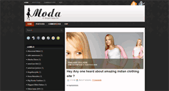Desktop Screenshot of fashion-desk.blogspot.com