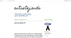 Desktop Screenshot of paty-entretejiendo.blogspot.com