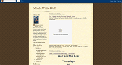 Desktop Screenshot of mikalawhitewolf.blogspot.com