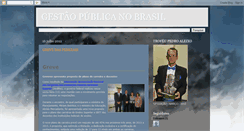 Desktop Screenshot of gestao-democratica.blogspot.com