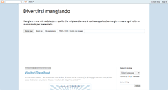 Desktop Screenshot of divertirsimangiando.blogspot.com