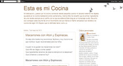 Desktop Screenshot of estaesmicocina.blogspot.com