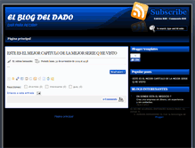 Tablet Screenshot of elblogdeldado.blogspot.com