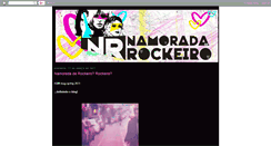 Desktop Screenshot of namoradaderockeiro.blogspot.com