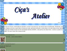 Tablet Screenshot of cissasatelier.blogspot.com
