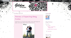 Desktop Screenshot of gildenphotography.blogspot.com