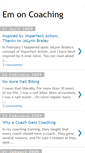 Mobile Screenshot of emcoaching.blogspot.com