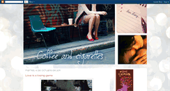 Desktop Screenshot of my-coffeeandcigarettes.blogspot.com