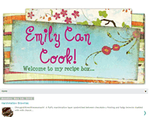 Tablet Screenshot of emilycancook.blogspot.com