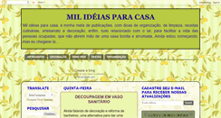 Desktop Screenshot of milideiasparacasa.blogspot.com