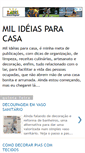 Mobile Screenshot of milideiasparacasa.blogspot.com