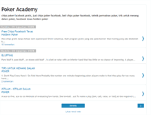 Tablet Screenshot of pokeracademia.blogspot.com