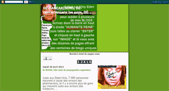 Desktop Screenshot of dieusesdevoirsenversnoustous.blogspot.com