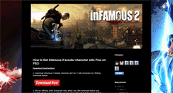 Desktop Screenshot of infamous2kesslerdlc.blogspot.com