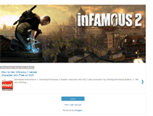 Tablet Screenshot of infamous2kesslerdlc.blogspot.com