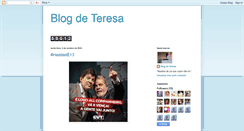 Desktop Screenshot of blogdeteresamedeiros.blogspot.com