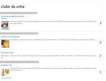 Tablet Screenshot of clubedaunha.blogspot.com