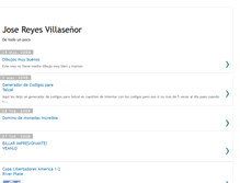 Tablet Screenshot of josereyesvillasenor.blogspot.com