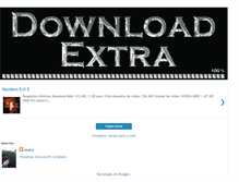 Tablet Screenshot of downloadextra.blogspot.com