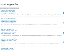 Tablet Screenshot of bronzing-powder-hj.blogspot.com