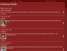 Tablet Screenshot of garbergfamily.blogspot.com