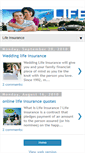 Mobile Screenshot of insuranceforurlife.blogspot.com